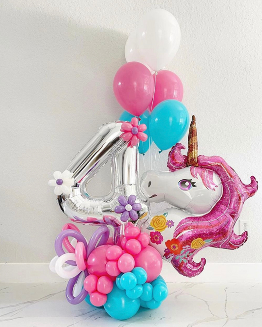 UNICORN BALLOON BOUQUET