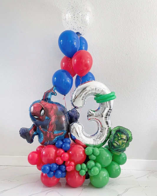 SPIDERMAN BALLOON BOUQUET