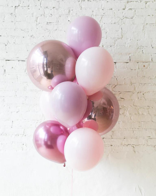 MAUVE LUXE BALLOON HELIUM BOUQUET