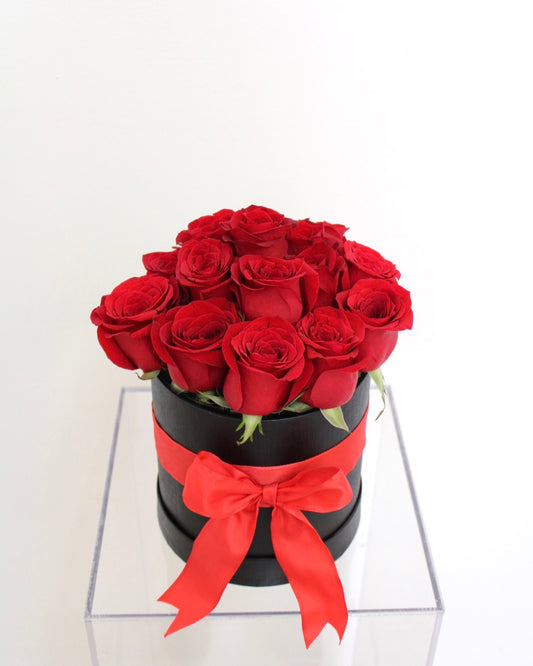 Red Rose Flower Box